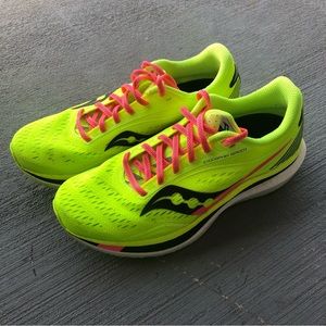 Saucony Endorphin Speed Citron Yellow Running Shoe